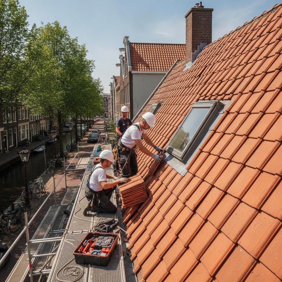 dak hitte zomer