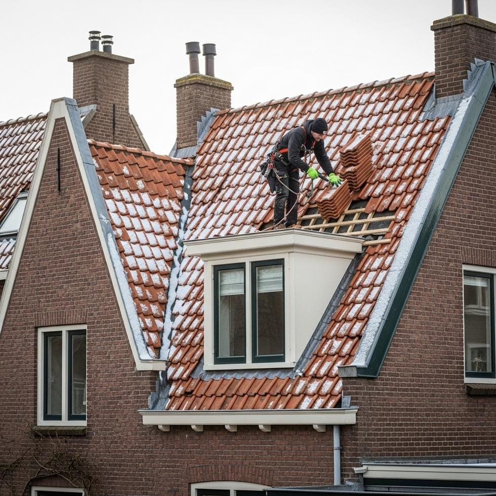 historische daken winterbescherming