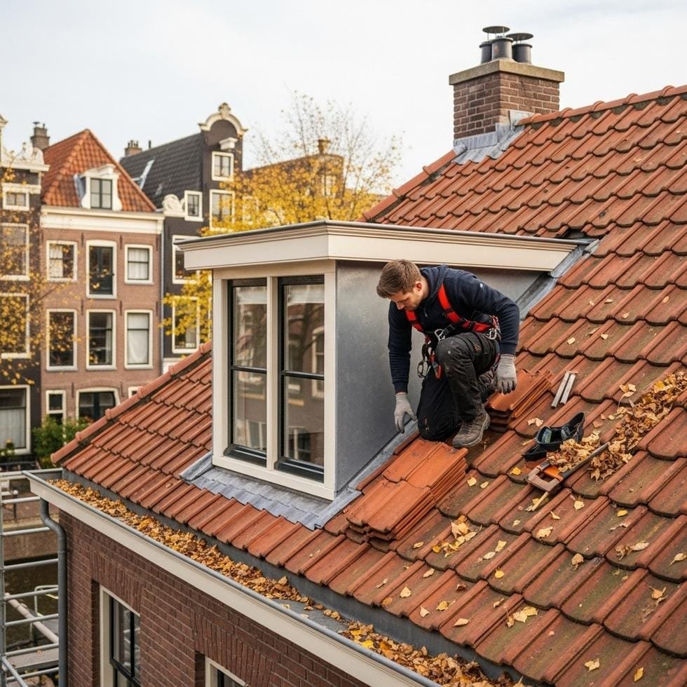 stormschade dak herfst