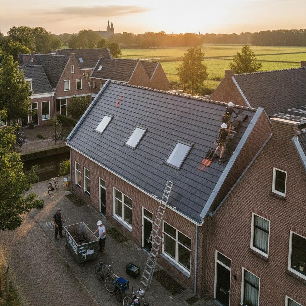 strak dakontwerp zomer