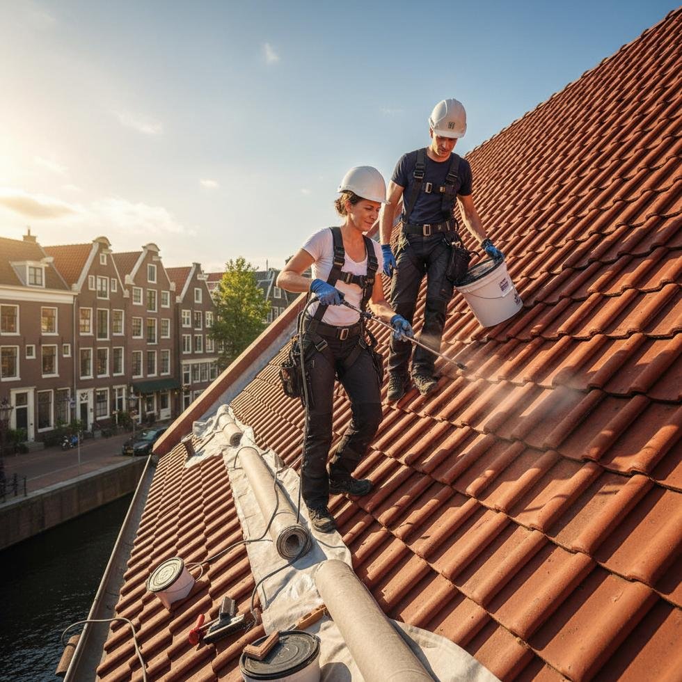 dakbescherming UV zomer