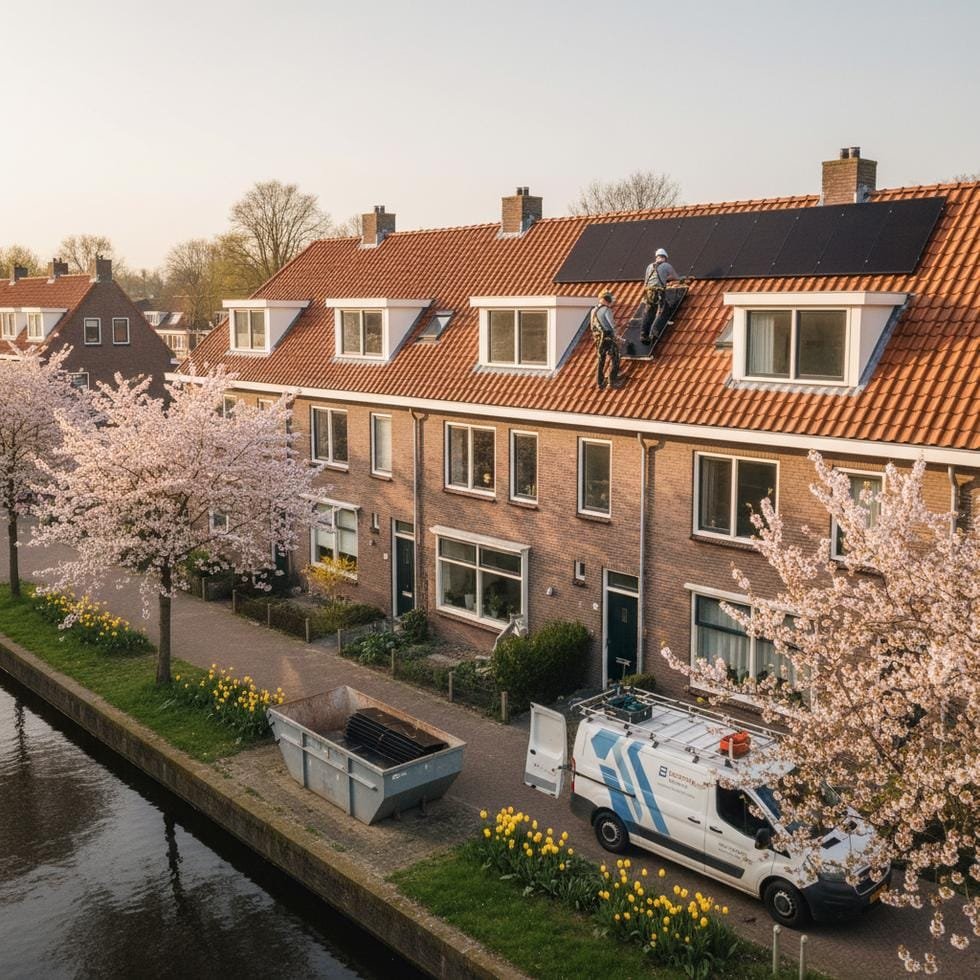 duurzaam dak lente