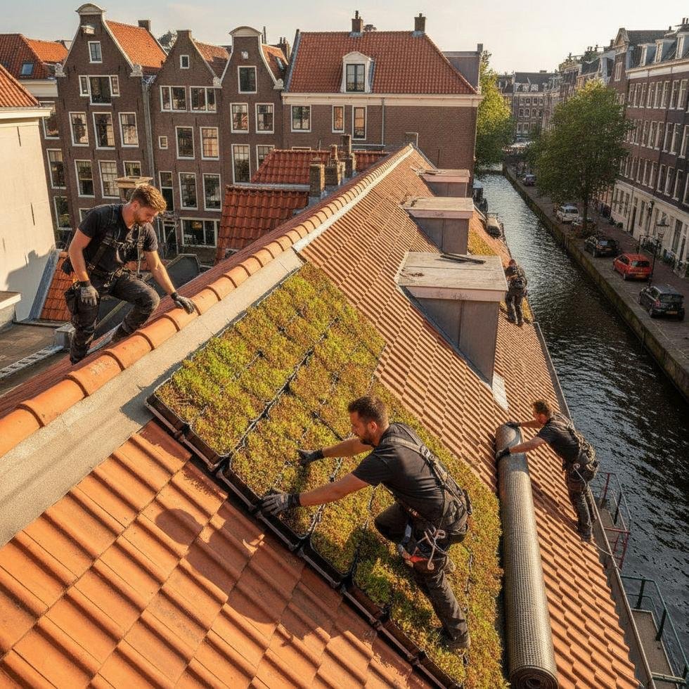 dak verkoeling zomer