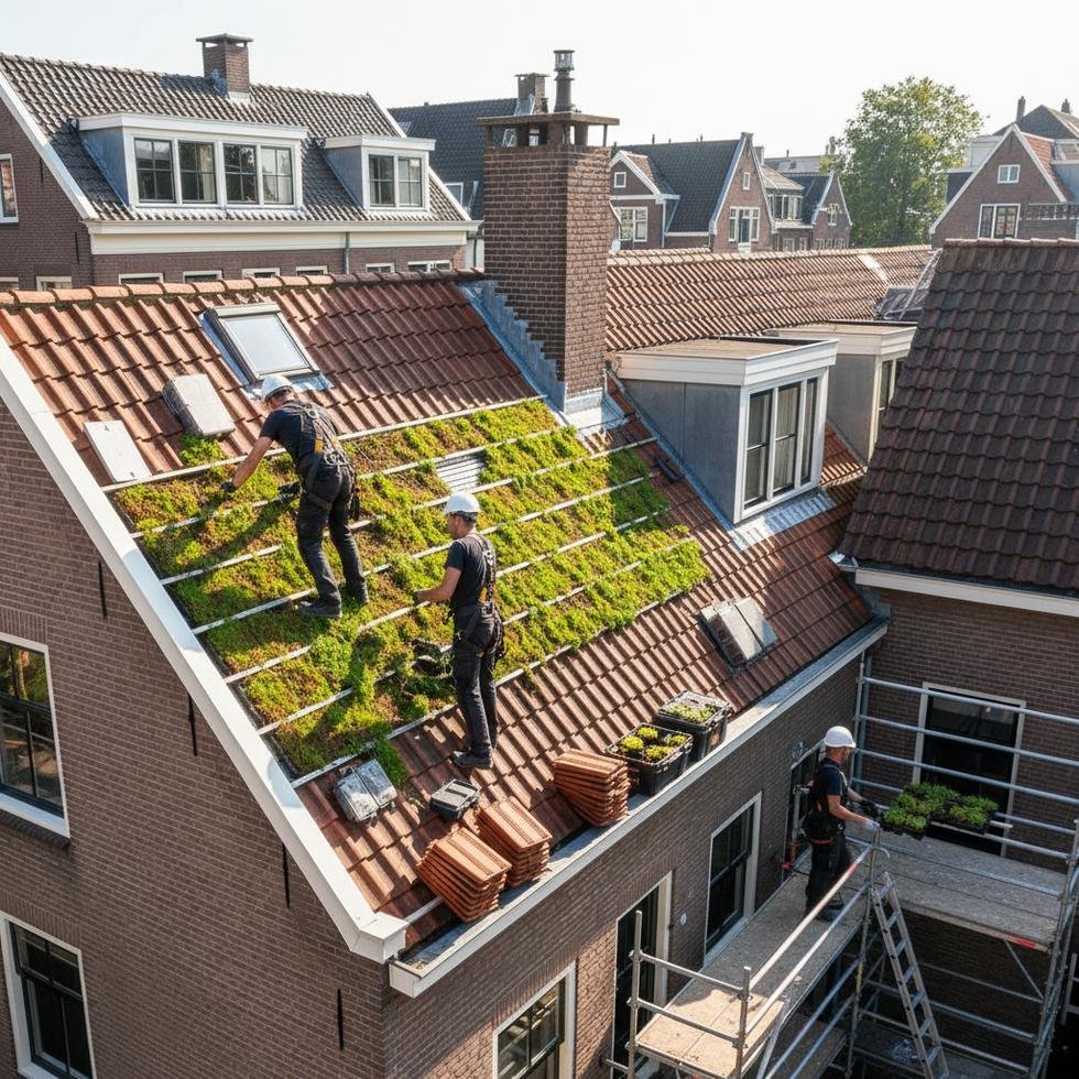 groendak zomer amsterdam
