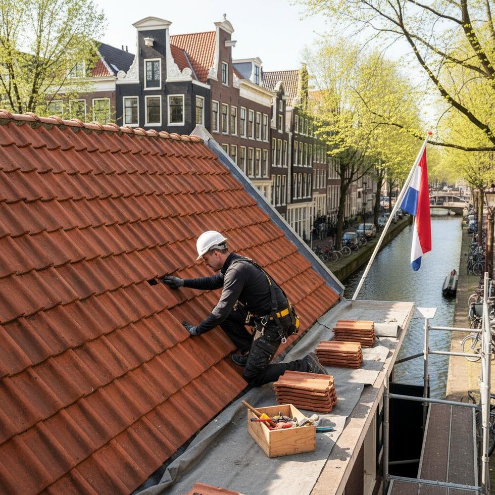dakinspectie lente amsterdam