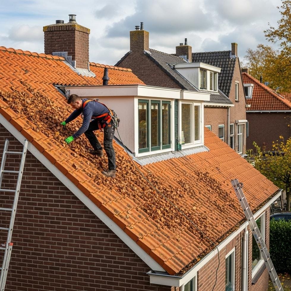 stormschade dak herfst