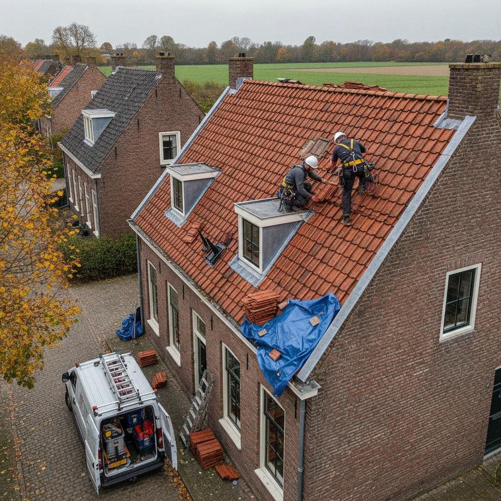 dakreparatie herfststorm