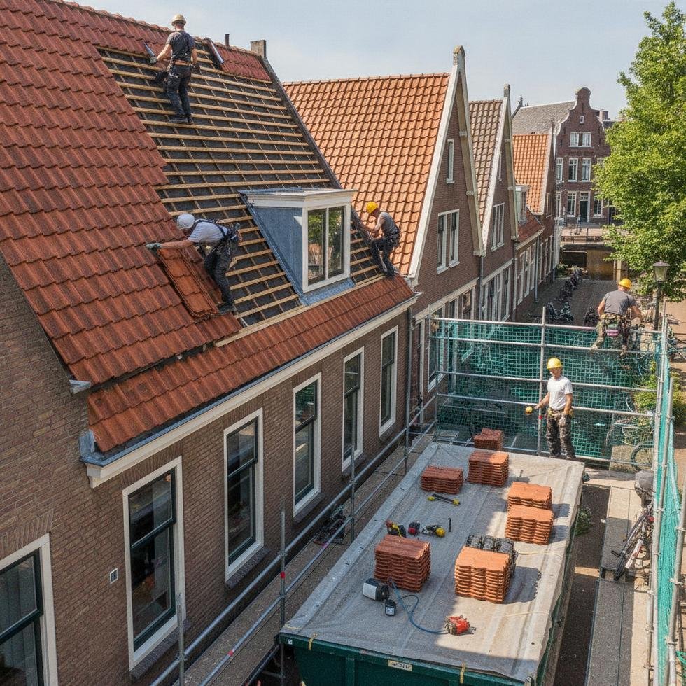 dakvervanging zomer amsterdam