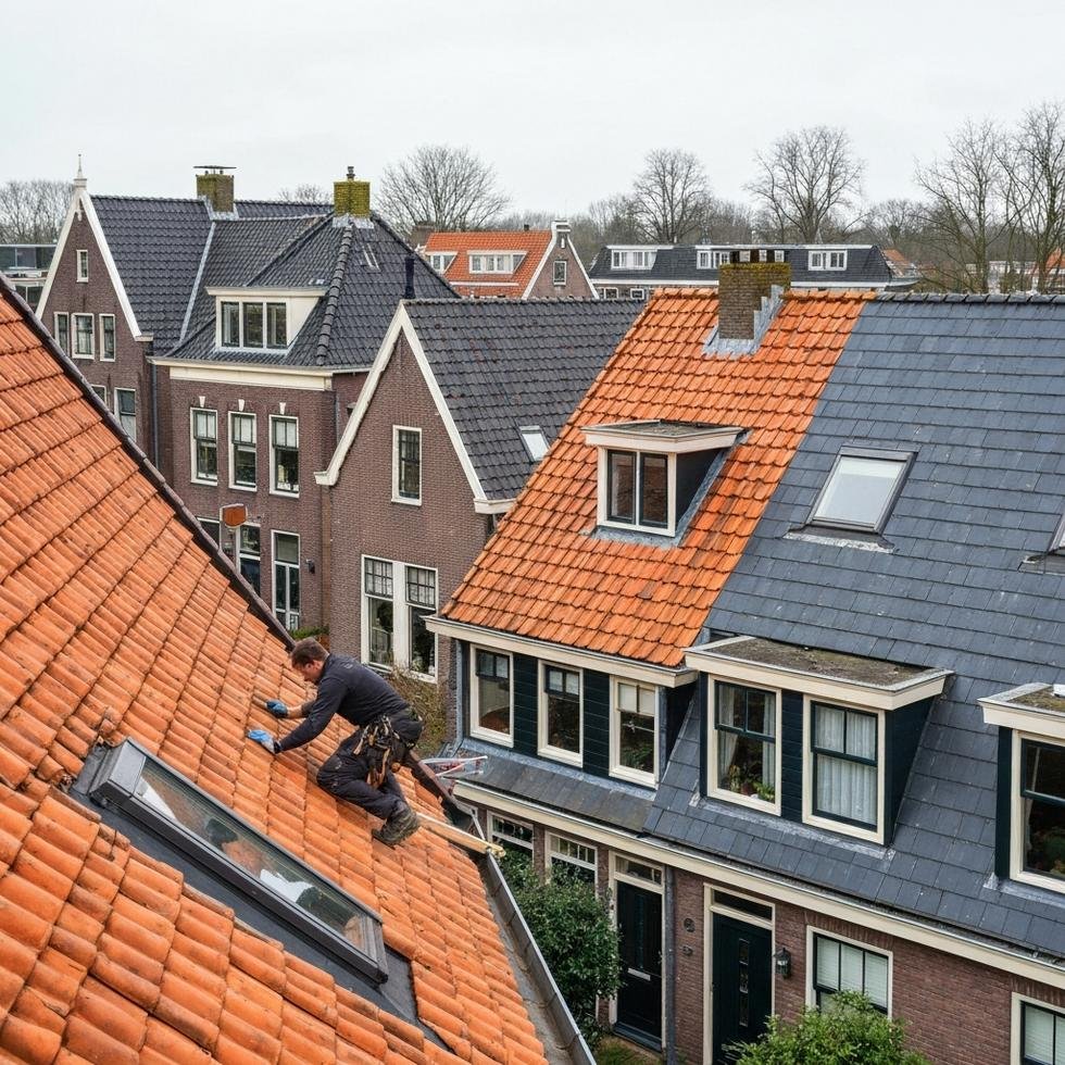 dakwerkzaamheden lente amsterdam