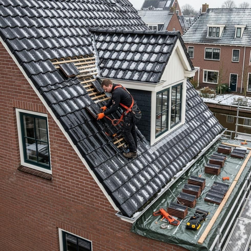 dakrenovatie winter Amsterdam
