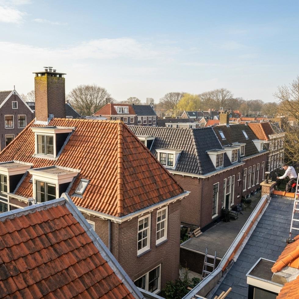 dakbedekking stijlen lente