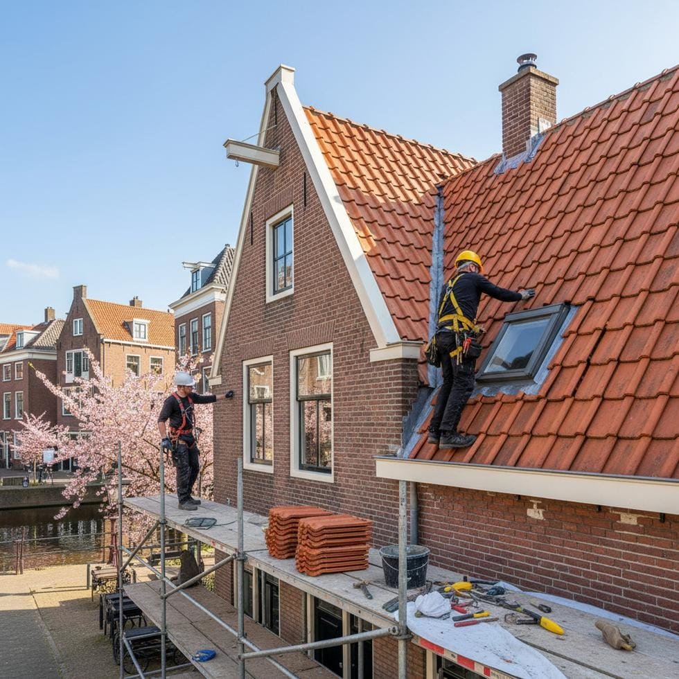 dakprojecten lente amsterdam