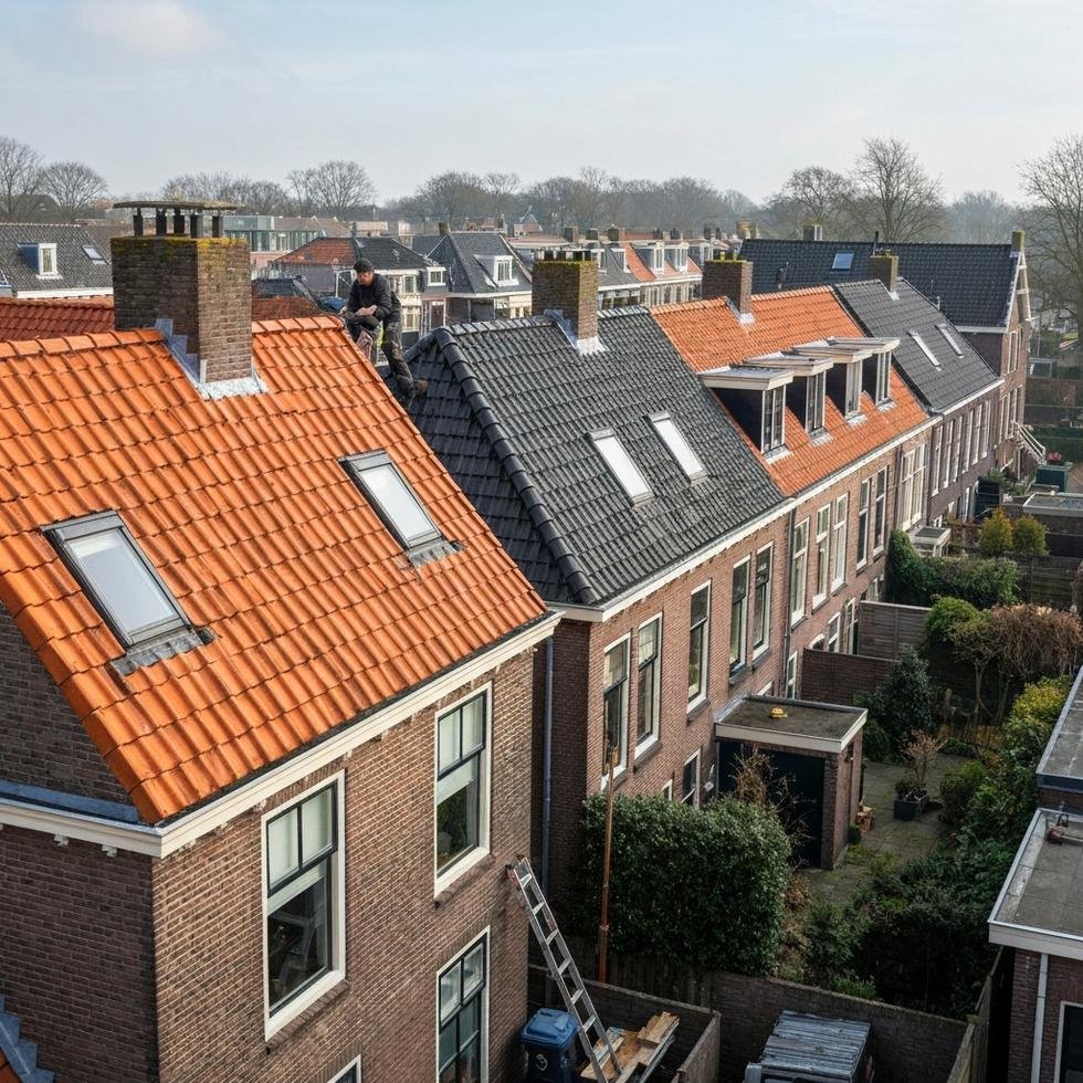 dakprojecten lente amsterdam