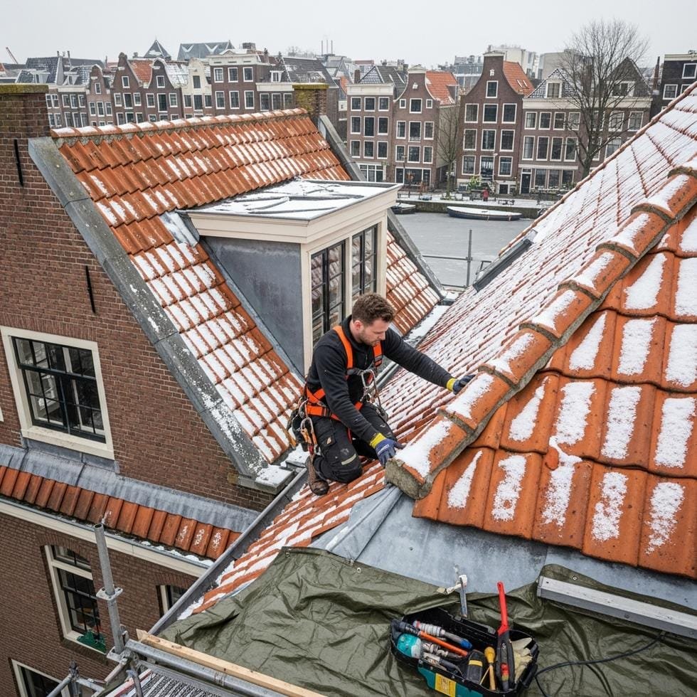dakschade winter voorkomen