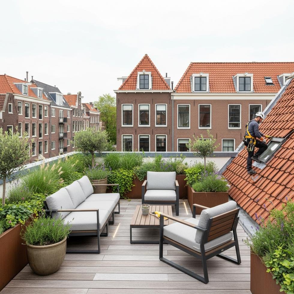 dakterras lente inspiratie