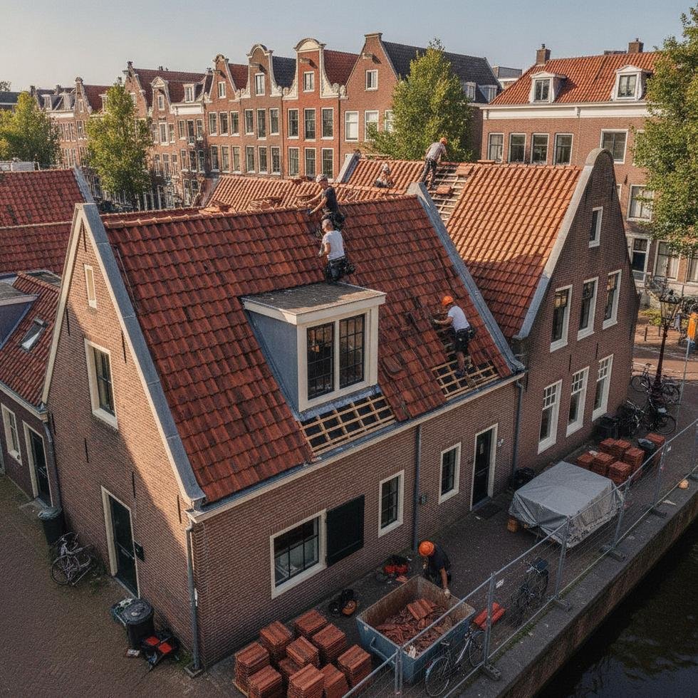 dakvervanging zomer amsterdam
