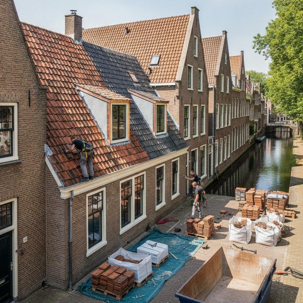 dakvervanging zomer amsterdam