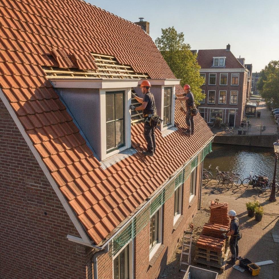 dakvervanging zomer amsterdam