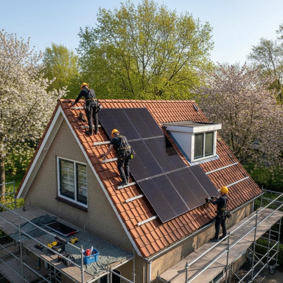 duurzaam dak lente