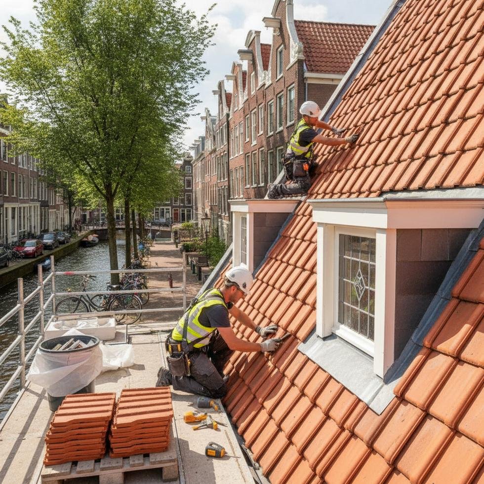 dak bescherming hitte zomer