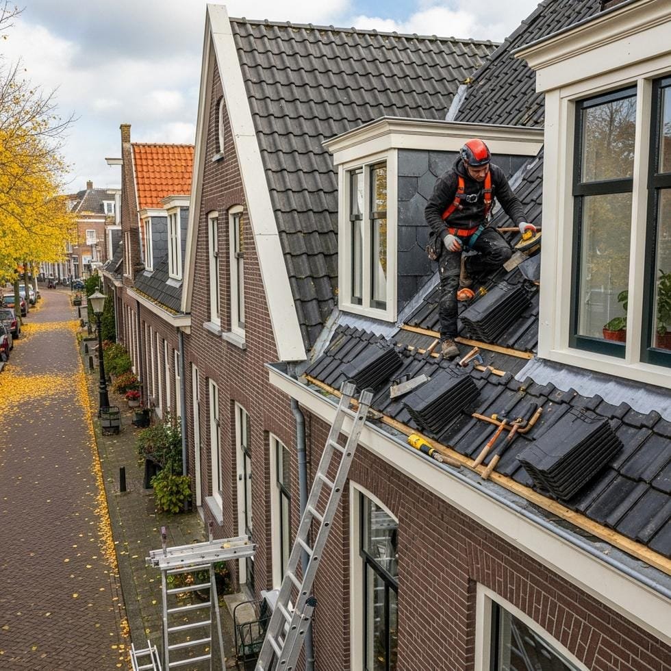 stormbescherming dak herfst