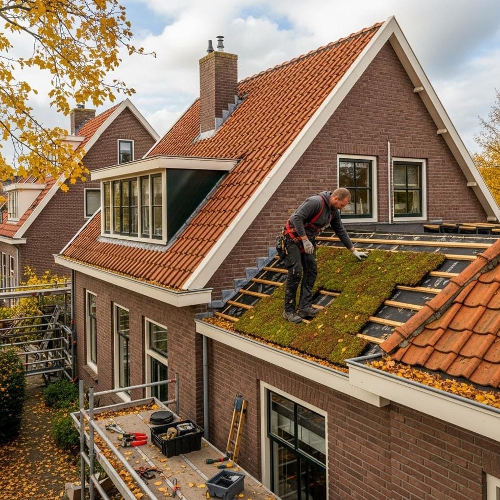 duurzaam dak herfst