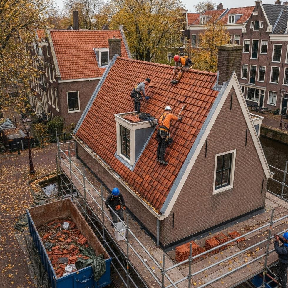 storm bescherming dak herfst