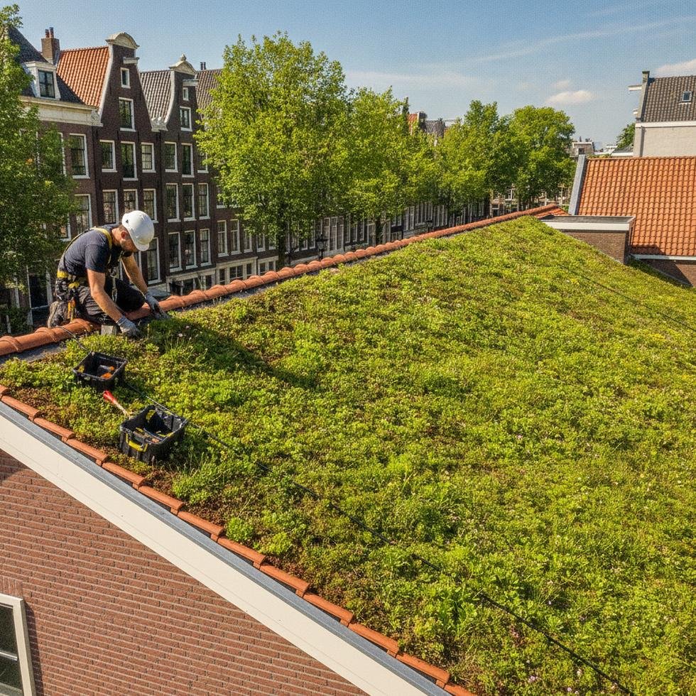 groendak zomer verkoeling