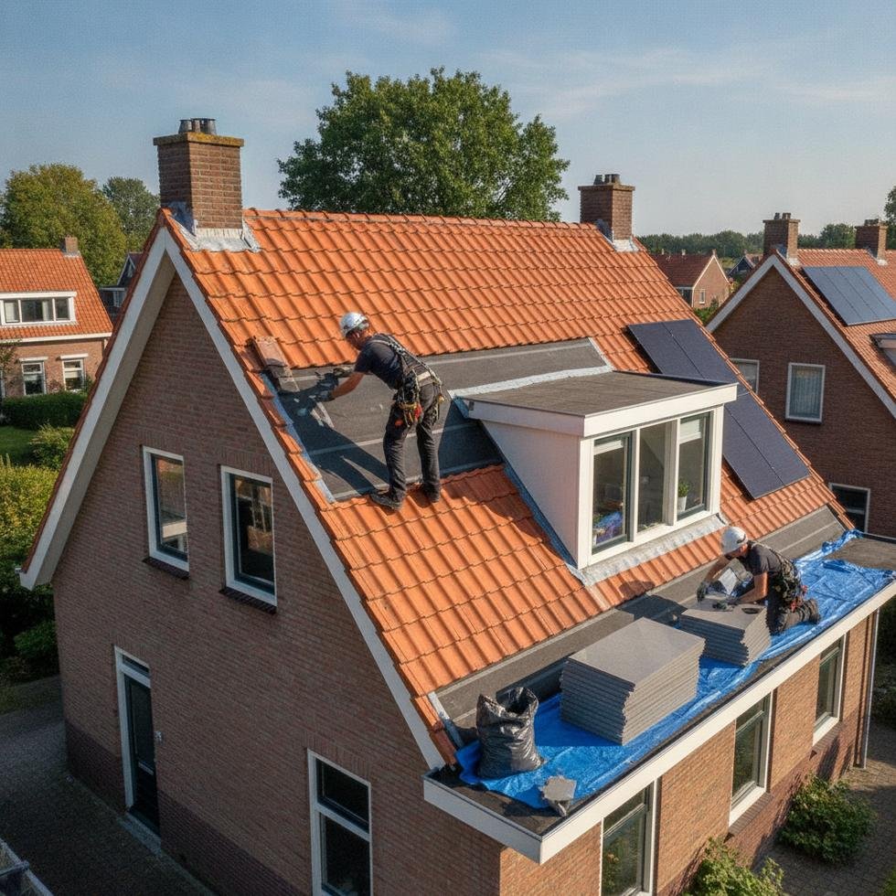 dak hittebescherming zomer