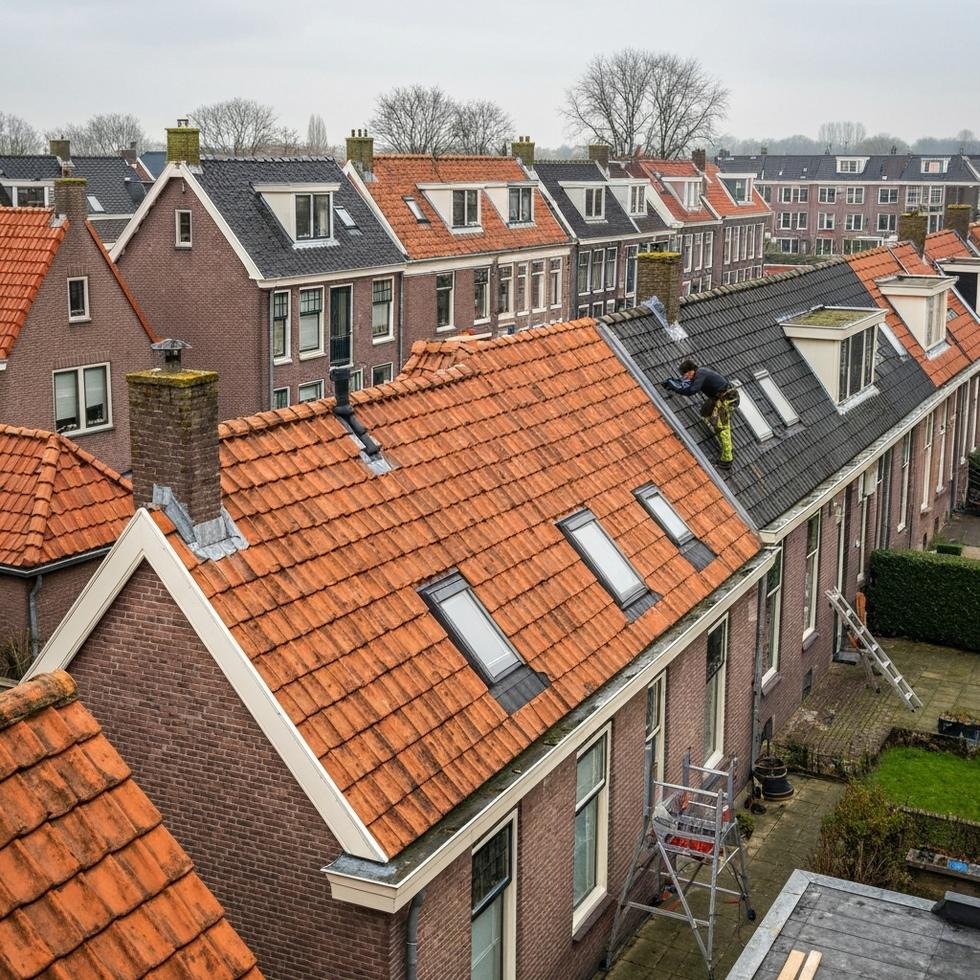 dakinspectie lente amsterdam