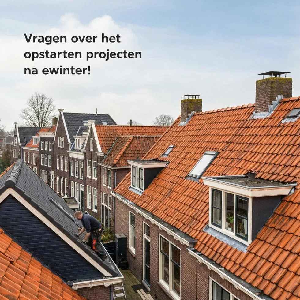 dakinspectie lente amsterdam