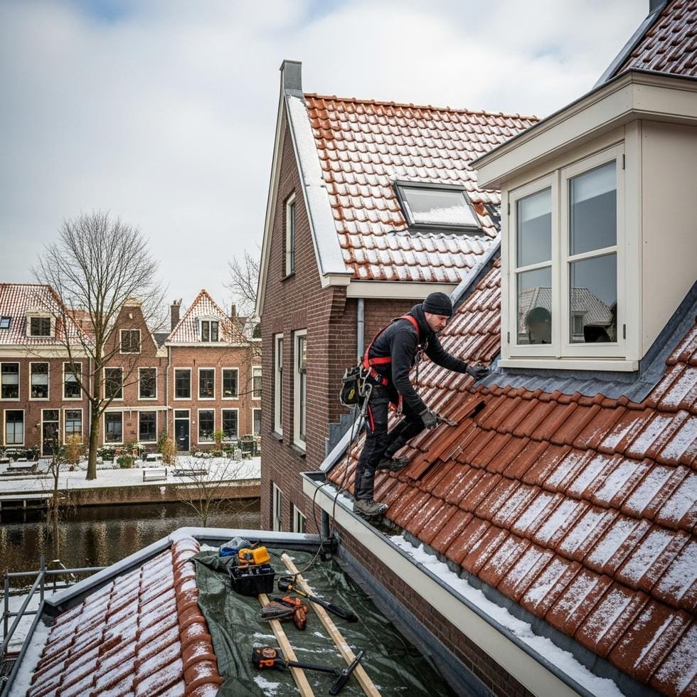 dakschade vorst winter