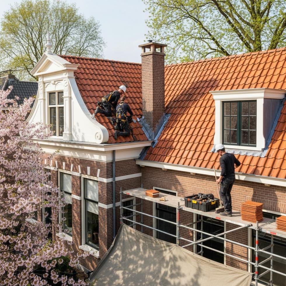 dakbedekking stijlen lente