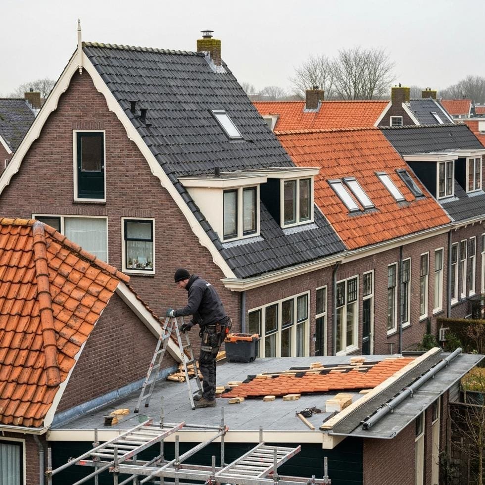 dakprojecten winter amsterdam