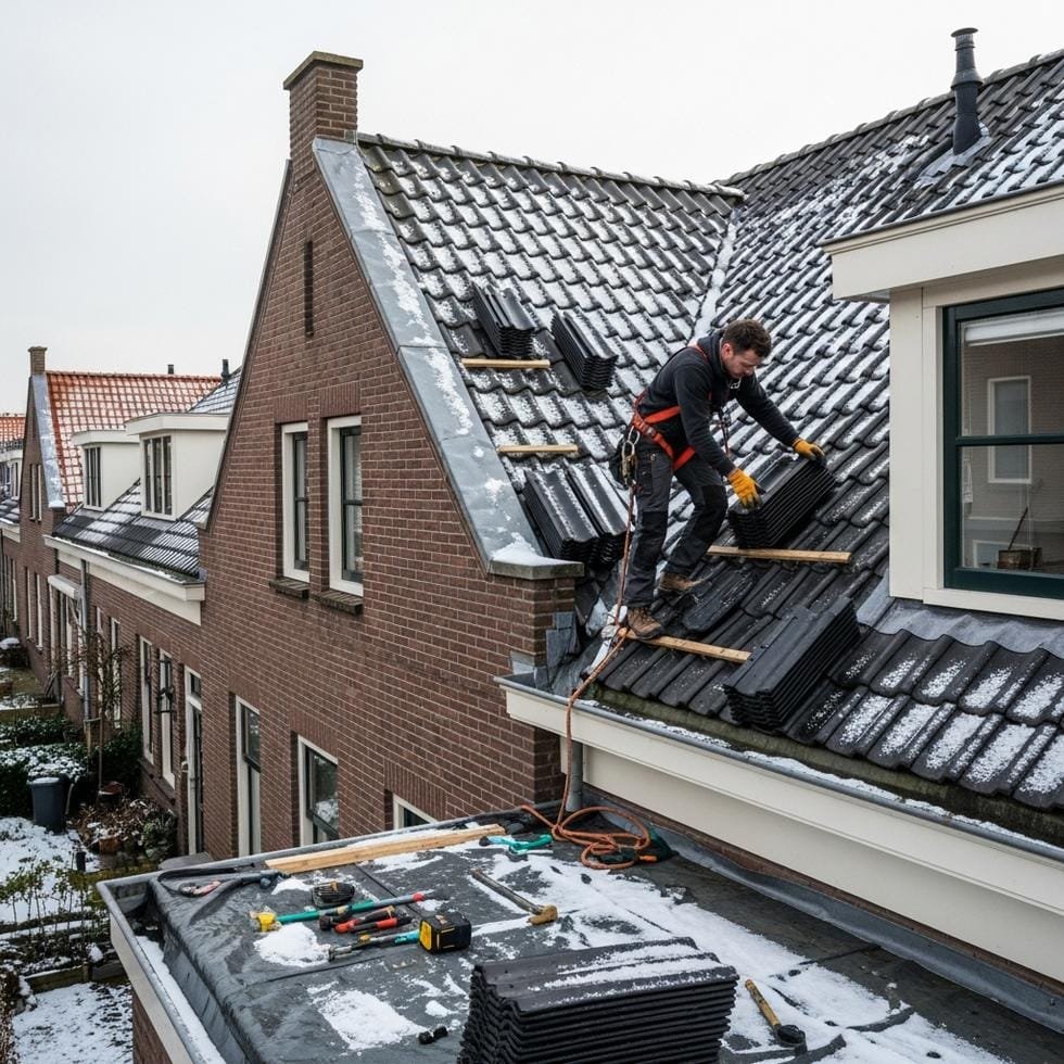 dakprojecten winter amsterdam