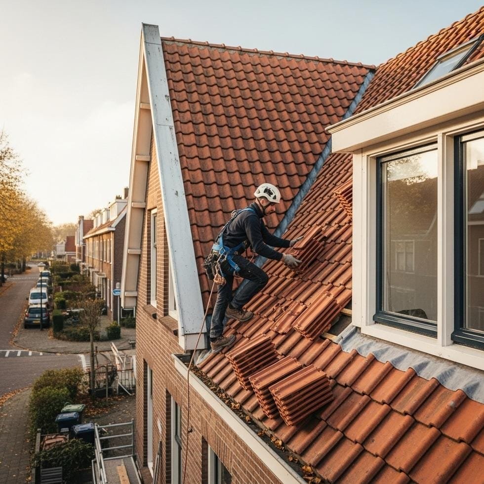 dakreparatie herfststorm