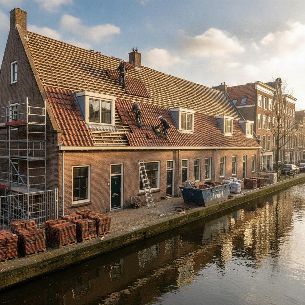 dakvervanging zomer amsterdam