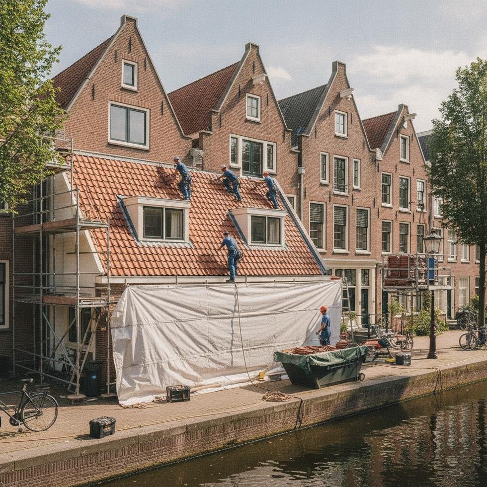 dakvervanging zomer amsterdam