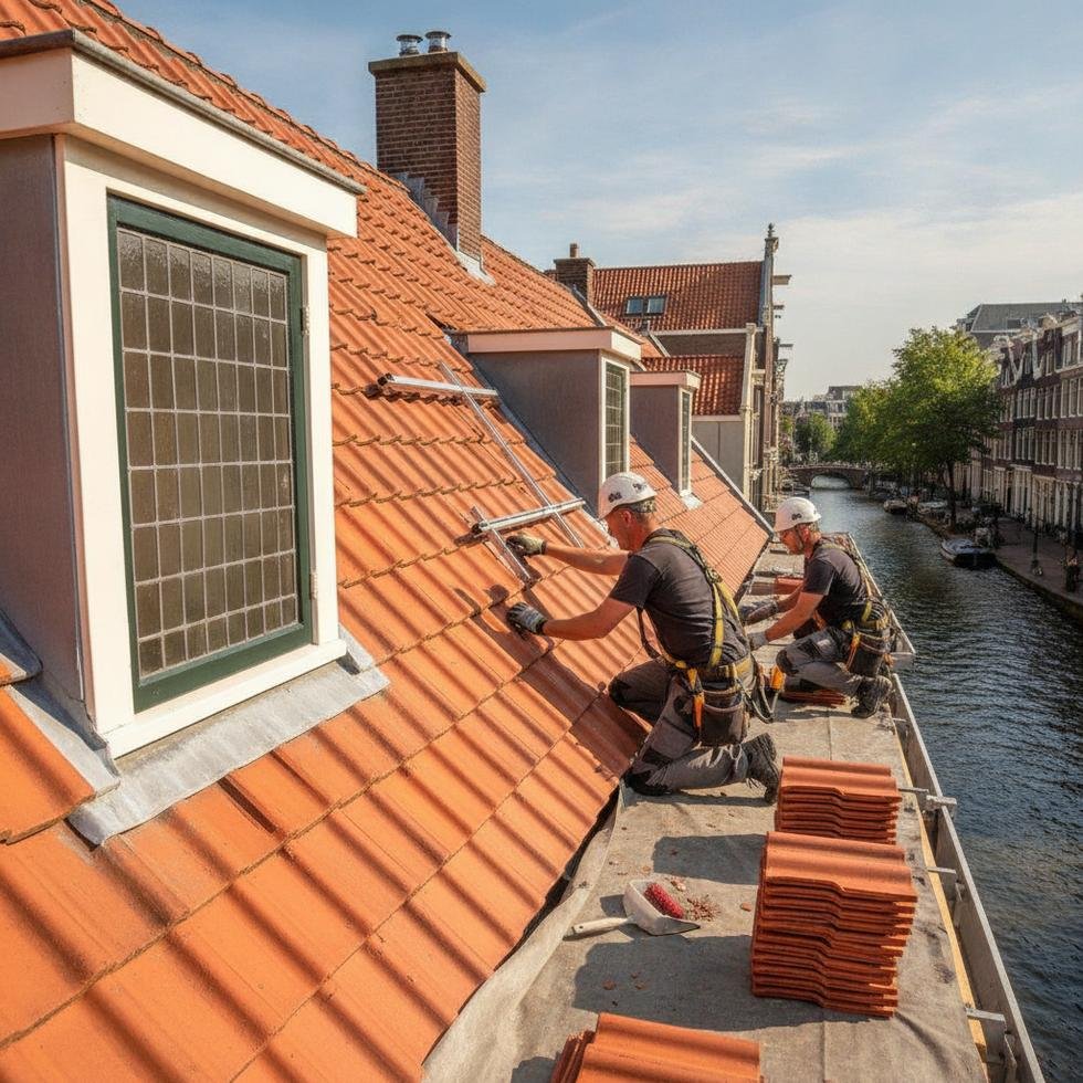 dak hitte zomer