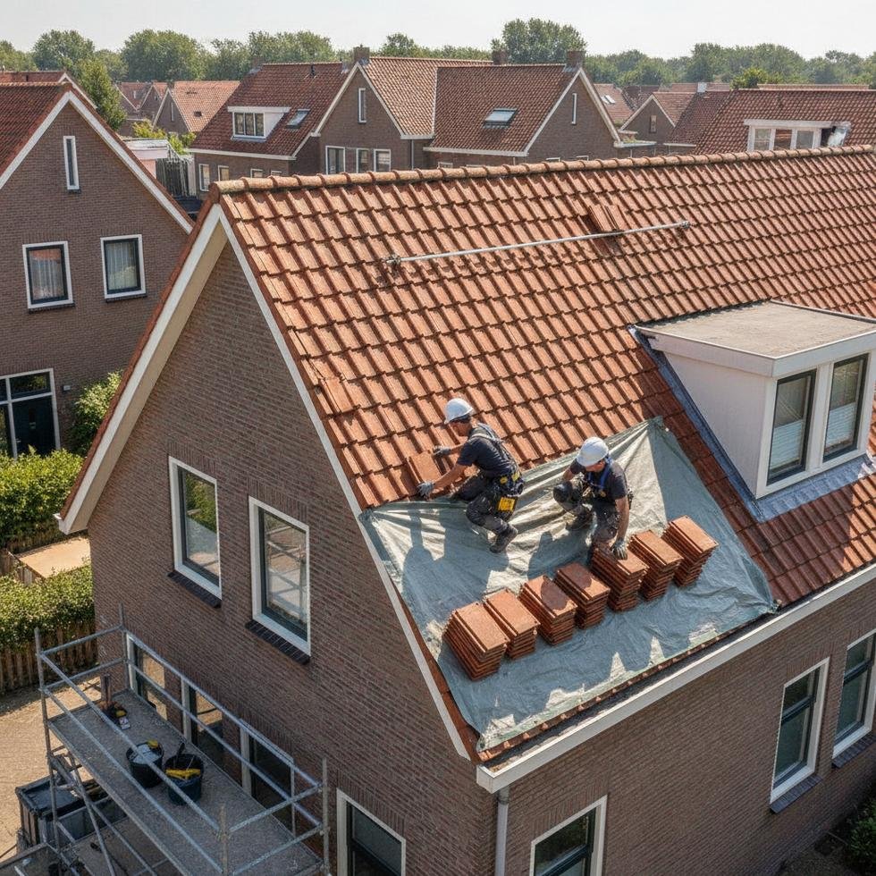 dak hitte zomer