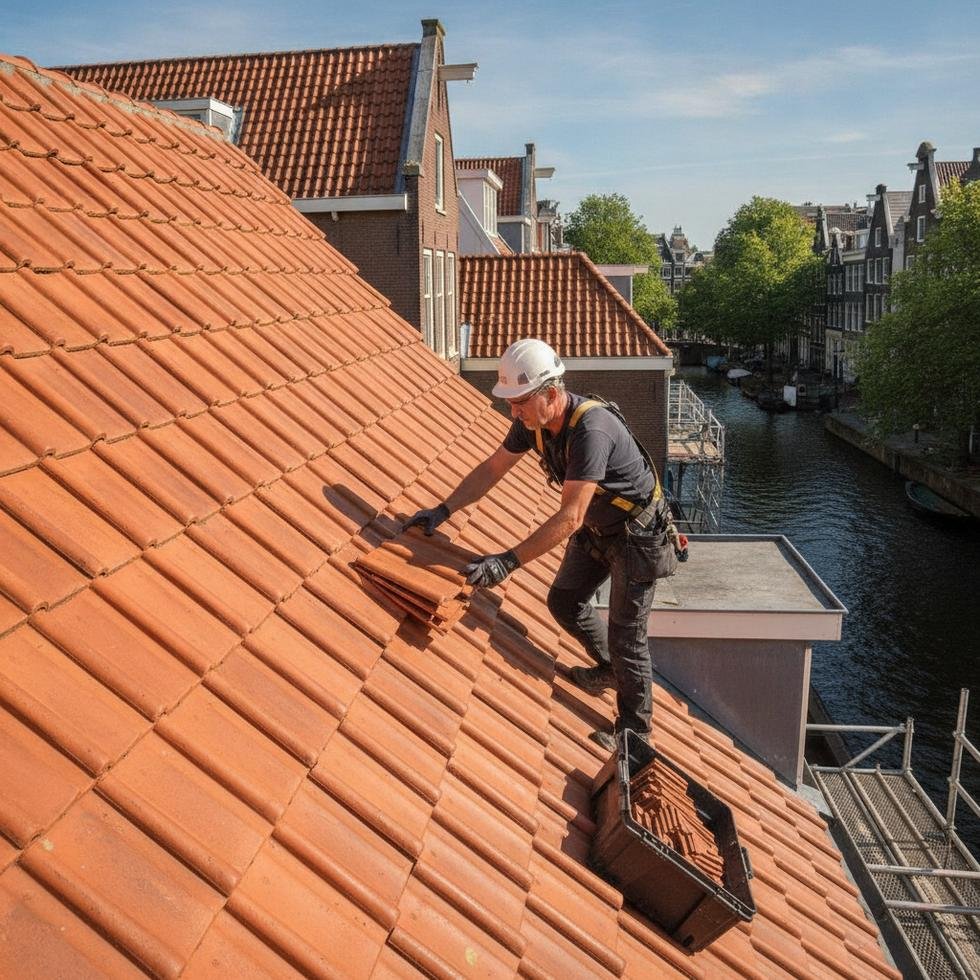 dakpannen hitte zomer