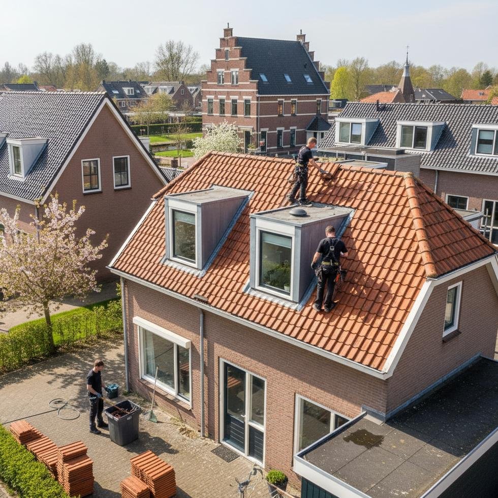 levensduur dakbedekking lente