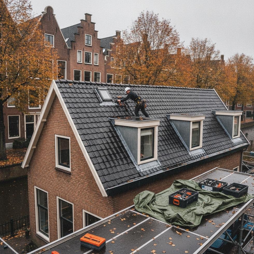 stormbescherming dak herfst