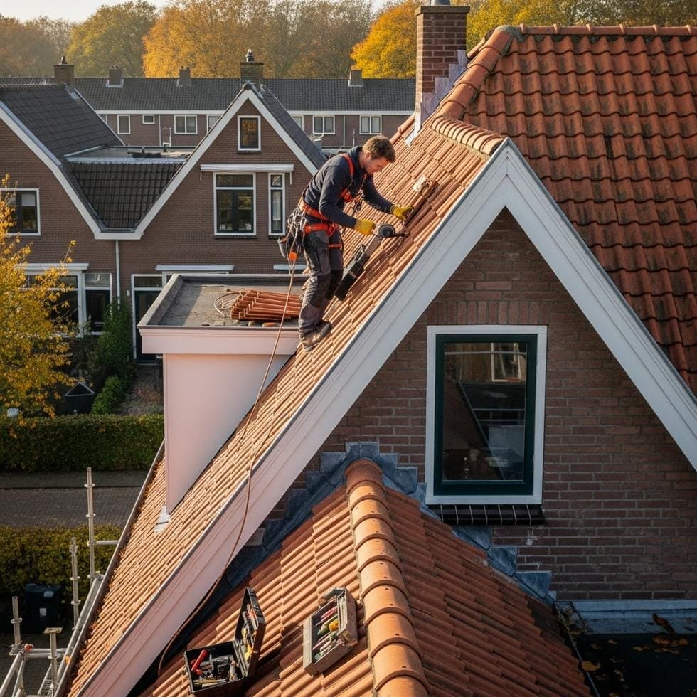 stormschade dak herfst