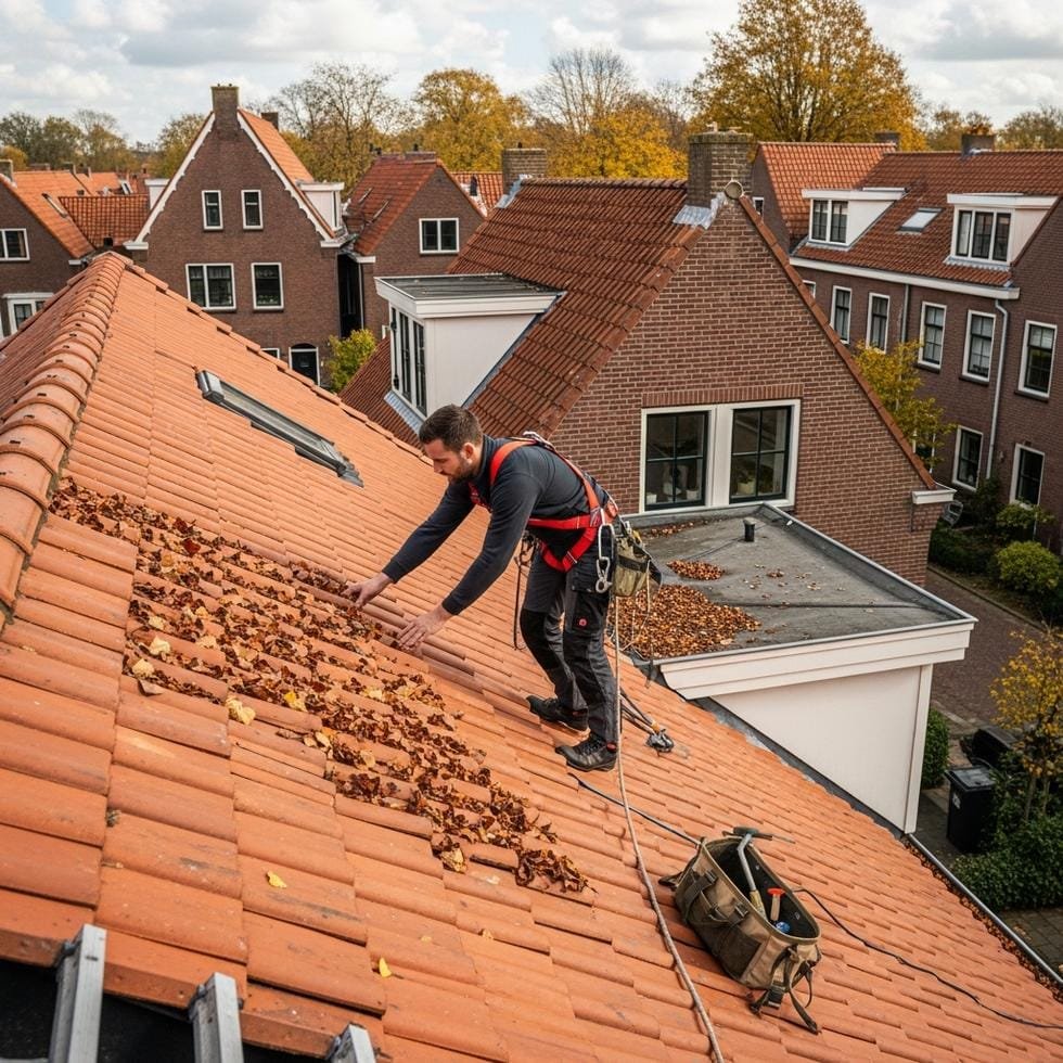dak stormschade herfst