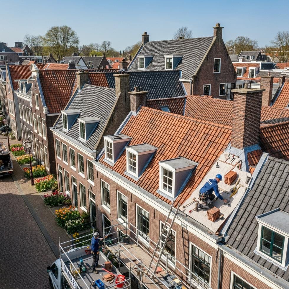 dakbedekking stijlen lente