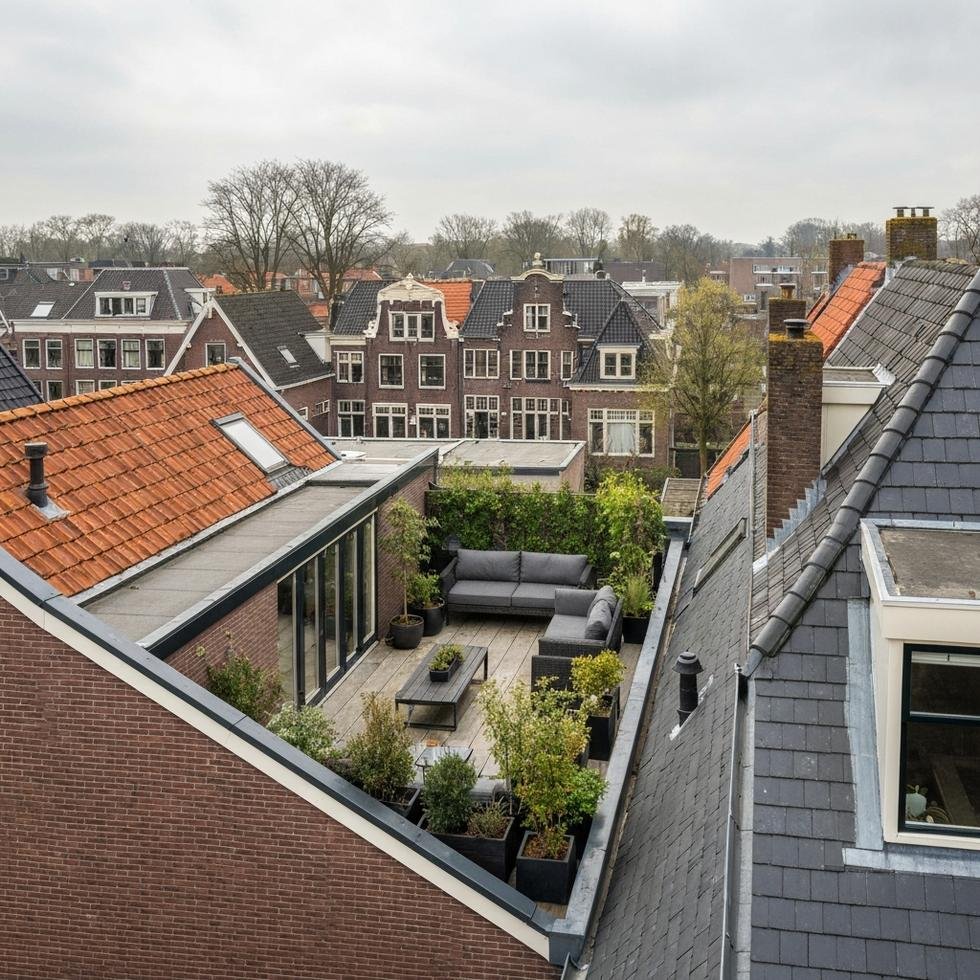 dakterras lente inspiratie