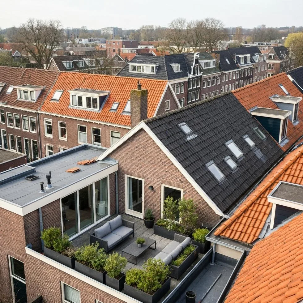 dakterras lente inspiratie