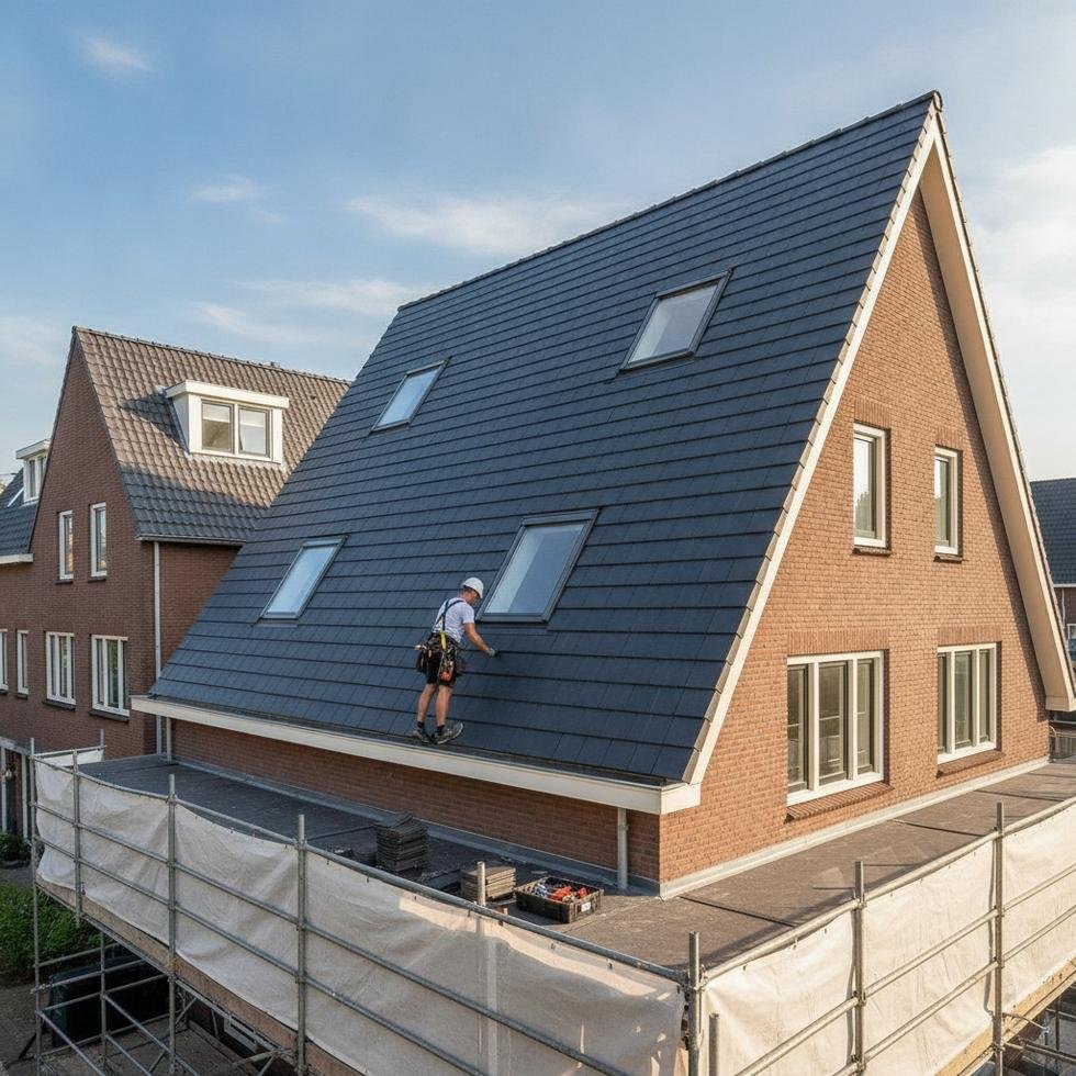 moderne daken zomer