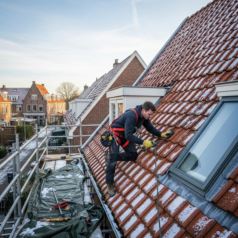 dak renovatie winter
